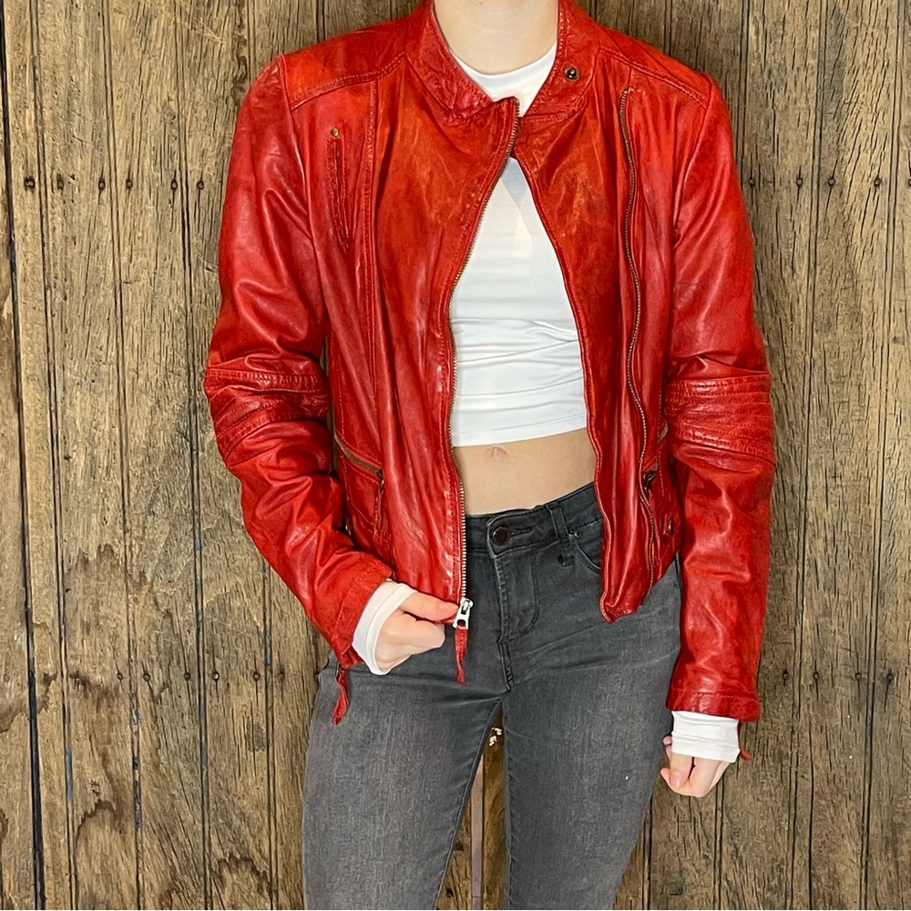 Red Leather Jacket